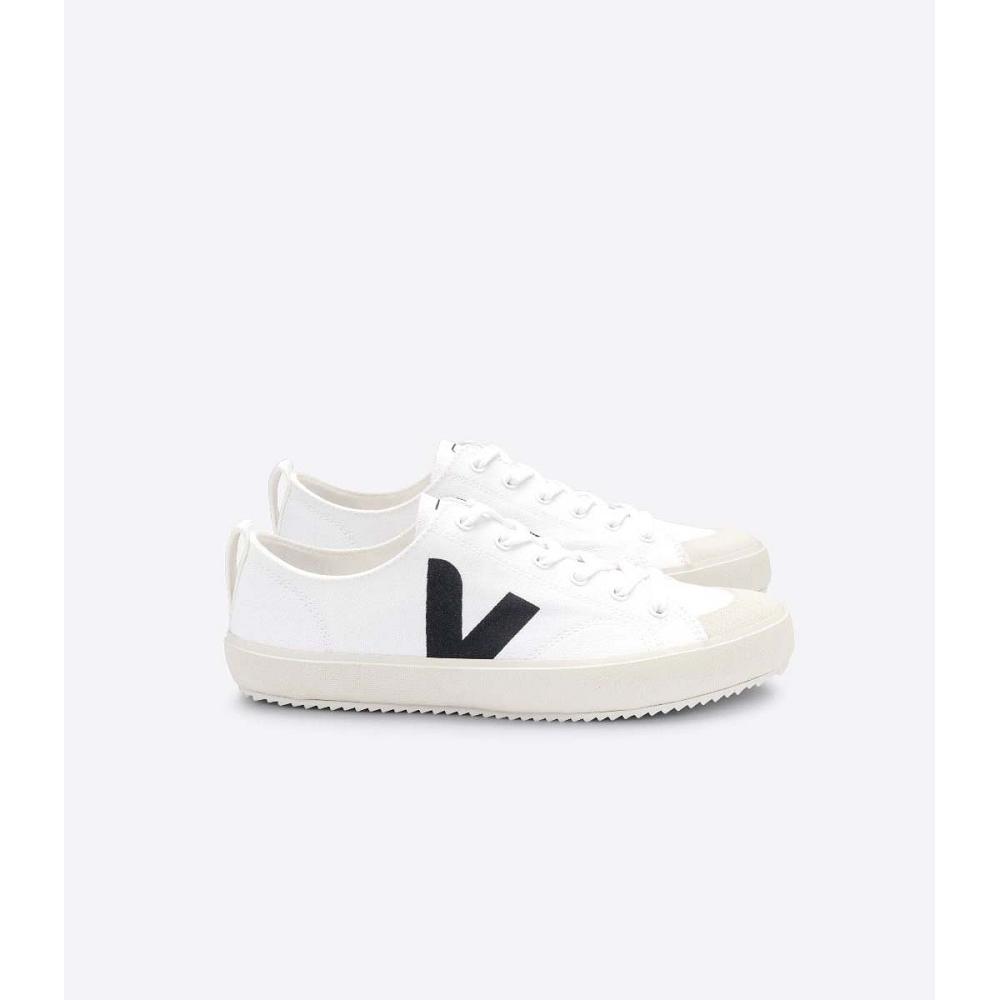 Veja NOVA CANVAS Sko Dame White/Black | NO 480QMA